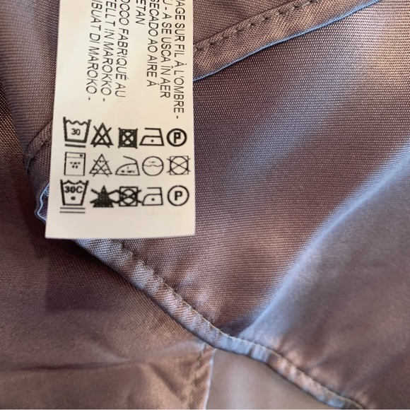 NWT Zara Voluminous Satin Effect Blouse Size S - Picture 10 of 10